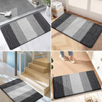 Kitinjoy Indoor Outdoor Door Mat, 47x17 Non-Slip Absorbent Dirt Trapper - Image 6
