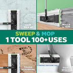 Swiffer Sweep & Mop Deluxe 2-in-1 Floor Mopping and Sweeping Kit, Includes 1 - Image 3