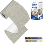 KING MOUNTAIN Linen Repair Patches, Self-Adhesive Fabric Patches, 4 X 63 inch by ForABetterHomeLife