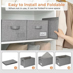 GRANNY SAYS Storage Bins for Shelves, Closet Bins - Image 5