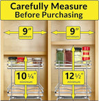 LYNK PROFESSIONAL® Élite™ Pull Out Spice Rack Organizer - Image 4