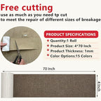 Linen Repair Tape 4x70 Inch Self-Adhesive Couch Patch Repair Fabric Patch - Image 2
