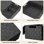 Storage Bins Baskets for Organizing - Image 4