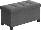 SONGMICS Storage Ottoman Bench, Foldable Foot Rest by SONGMICSbySONGMICSHOME