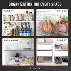 BINO | Plastic Organizer Bins, Small - Image 5