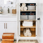 OrganiHaus Large Fabric Storage Baskets - Image 6
