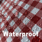 Waterproof Plaid Tablecloth Fabric - Image 2