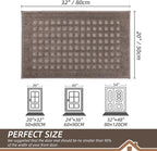 BEQHAUSE Waffle Door Mats Indoor 20"x32", Dog Mat - Image 2