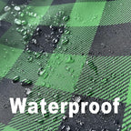 Waterproof Gingham Festive Tablecloth Fabric - Image 2
