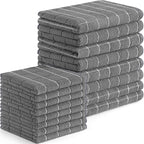 Homaxy Microfiber Kitchen Towels and Dishcloths Set, 16 Pack Soft and Absorbent by Homaxy