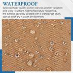 Canvas Patch 5.5 x 8 Inches 6Pcs Self-Adhesive Waterproof Canvas Patch Kit - Image 2
