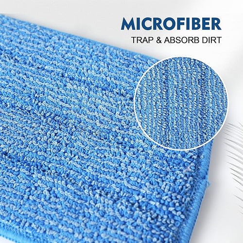 3 Pack Microfiber Mop Pads, Mop Replacement Pads Refills Floor Spray Mop Pads - Image 2