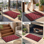 Yimobra Large Door Mat 47x32, All-Weather Waterproof Non-Slip Welcome Matt - Image 8