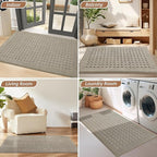 BEQHAUSE Waffle Door Mats Indoor 24"x36", Dog Mat - Image 8