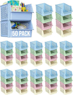 Skywin Plastic Stackable Storage Bins by Skywin