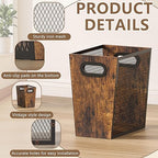 Piskyet Rustic Office Trash Can - Image 6