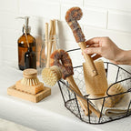 Jungle Culture® 6 Piece Natural Dish Brushes - Image 7