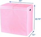 Simple Houseware Double Laundry Hamper - Image 7