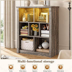 EnHomee 7 Cube Bookshelf Cubby Storage Organizer - Image 4