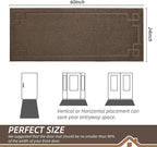 BEQHAUSE Door Mat 24" x 60", Non-Slip Door Mats Indoor Entryway Rugs Washable - Image 2