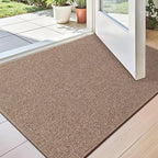 LUMI Indoor Door Mat 24"x36", Ultra Thin Low Profile Non-Slip Doormat by LUMI