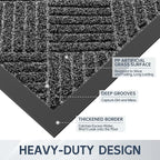 Front Door Mat, Non-Slip Backing Welcome Mats - Image 4