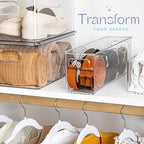 Plastic Food Storage Clear Container Bin - Image 2