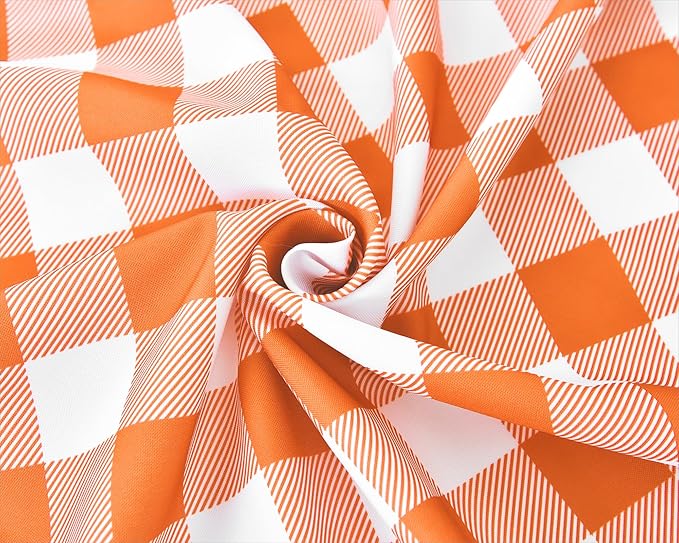 Waterproof Plaid Tablecloth Fabric - Image 2