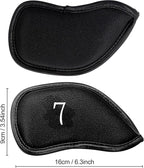Golf 12pcs Thick Synthetic Leather Golf Iron Head Covers Set Headcover Fit All - Image 8