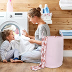 Cotton Rope Laundry Basket Hamper - Image 4