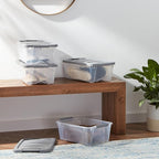 Amazon Basics Plastic Storage Containers - Image 2