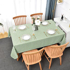 Waterproof Checkered Tablecloth Fabric - Image 4