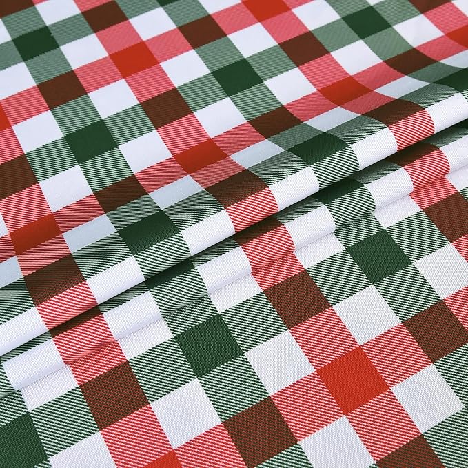 Waterproof Checkered Tablecloth Fabric - Image 8