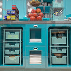 Simple Houseware Stackable Under Sink Cabinet Sliding Basket Organizer Drawer - Image 6