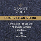 Granite Gold Quartz Clean & Shine Streak-Free Cleaner Deeps Cleans and Polishes - Image 7