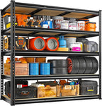 REIBII 48" W Garage Shelving Heavy Duty, 3000LBS Storage Shelves, 5-Tier - Image 9
