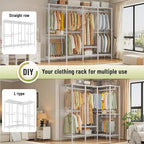 Raybee Heavy Duty Clothes Rack for Hanging Clothes, Clothing Rack - Image 3