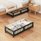 efluky 2-Pack Bamboo Under Bed Storage - Image 7