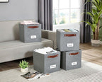 DECOMOMO Storage Bins, Cube Storage Bin - Image 4