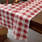 Classic Gingham Buffalo Tablecloth Fabric - Image 5