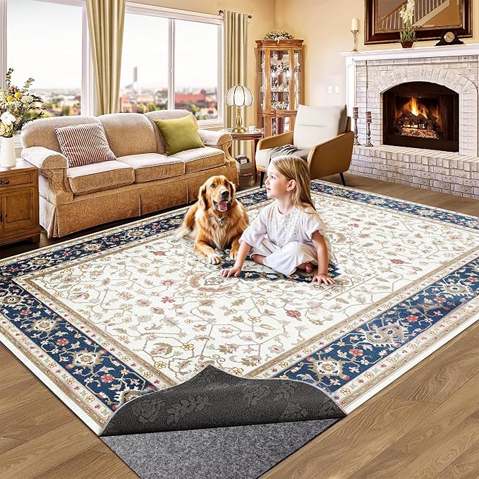 Non-Slip Rug Pads 1/4” Thick, 2x10Ft Waterproof Rugs Non Skid Rug Pad - Image 8