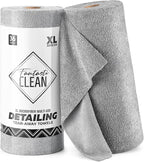 Fantasticlean XL Tear-Away Microfiber Cleaning Cloth Roll, Thick & Large by Fantasticlean