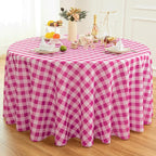 Waterproof Plaid Tablecloth Fabric by Essifunia
