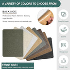 Azobur Couch Patch Repair Fabric, Microfiber Fabric, Self-Adhesive, - Image 3