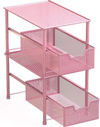 Simple Houseware Stackable Under Sink Cabinet Sliding Basket Organizer Drawer - Image 4