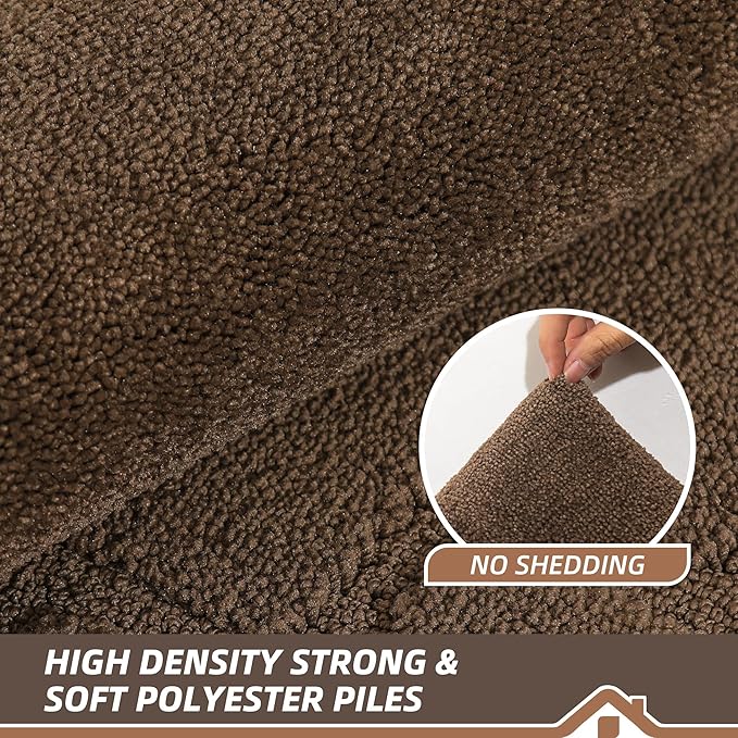 BEQHAUSE Door Mat 24" x 36", Non-Slip Door Mats Indoor Entryway Rugs Washable - Image 5