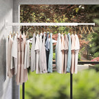 J-type Hooks Wall Mounted Clothes Rack, Collapsible - Image 4