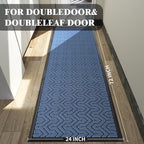 Yimobra 72x24 Indoor Outdoor Runner Rug, Heavy-Duty Waterproof Entrance Mat - Image 2