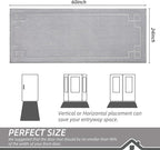 BEQHAUSE Door Mat 24" x 60", Non-Slip Door Mats Indoor Entryway Rugs Washable - Image 2