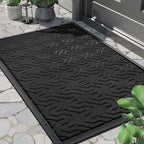 Yimobra Large Door Mat Outside Entrance 36x24, Waterproof Heavy Duty Outdoor by Yimobra